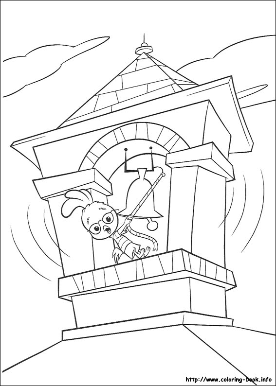 Chicken Little coloring picture